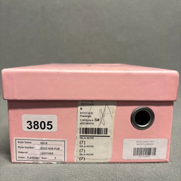 INTENTIONALLY BLANK x REVOLVE Wick Sandal Heels in Flamingo Pink Size 7 - Picture 4 of 16